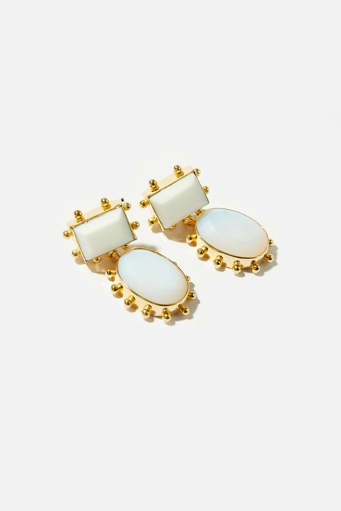 Amélie George ARIEL - WEDDING EARRINGS - GOLD