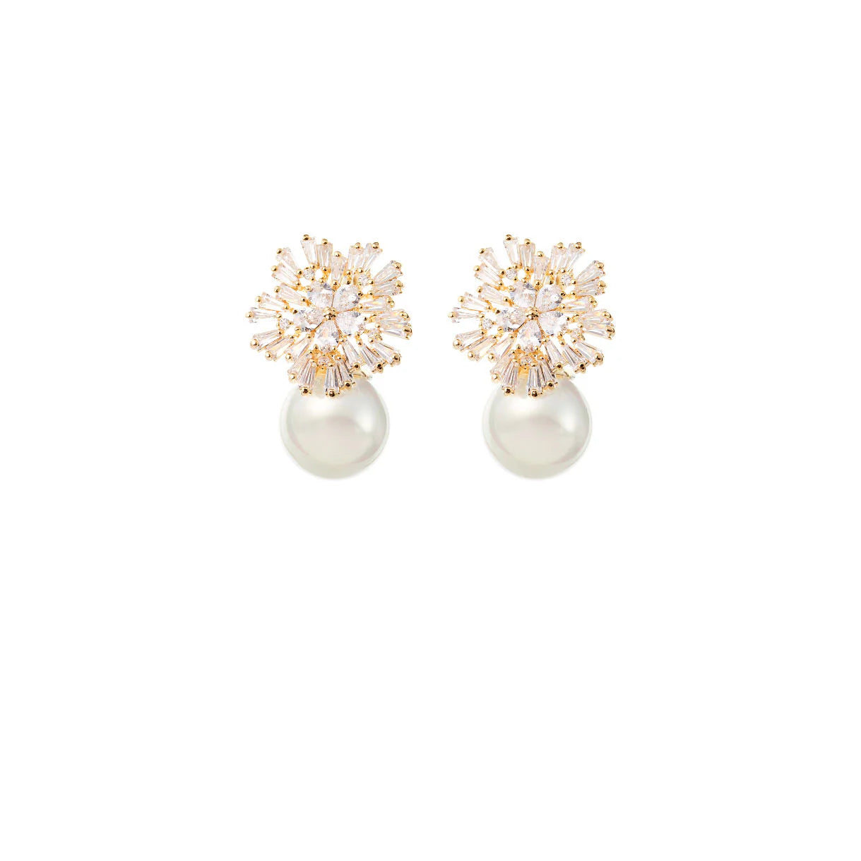 Amélie George St. Claire Earrings - Gold