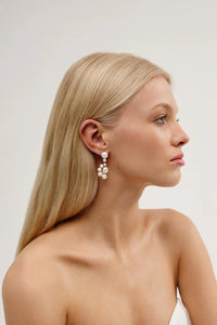 Amélie George Matilda Earrings - Rose Gold