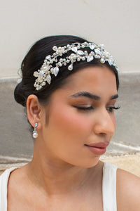 Windsor Bridal - Betty Earrings, Silver