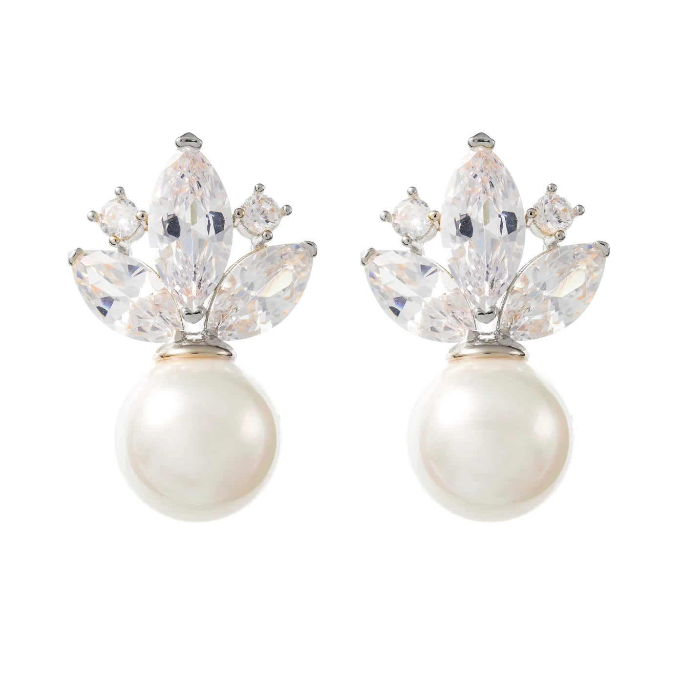 Amélie George Harper Contemporary Bridal Earrings
